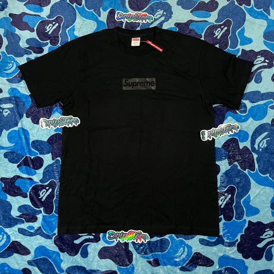 Remera Supreme Tonal Box Logo Negra L