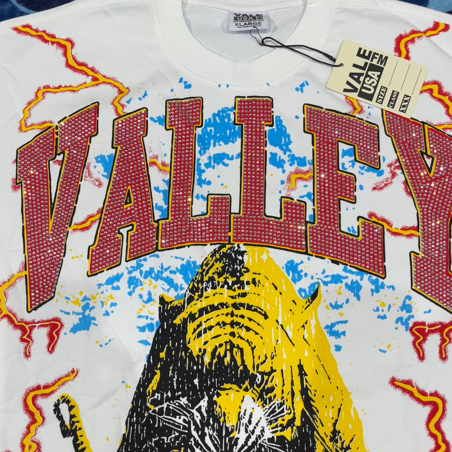Remera Vale Forever Eye Of The Tiger Bling Blanca