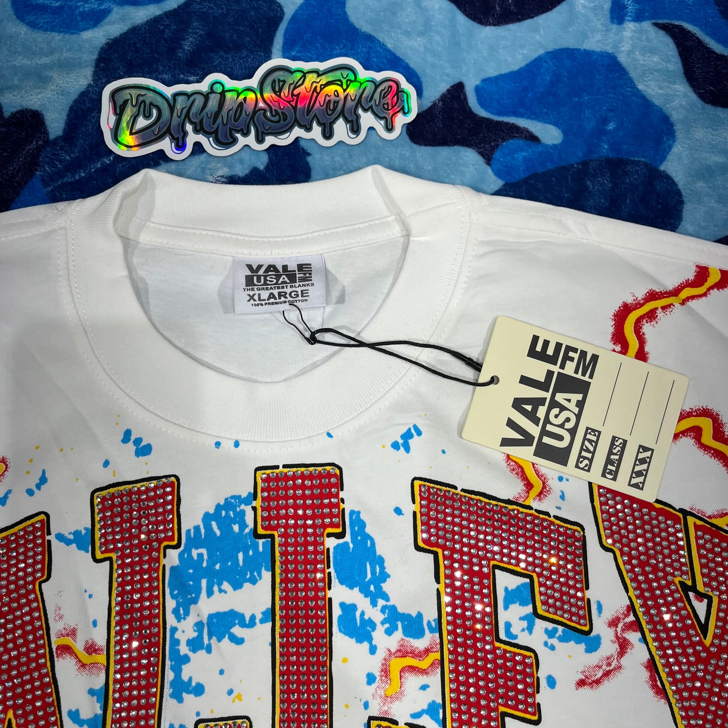 Remera Vale Forever Eye Of The Tiger Bling Blanca