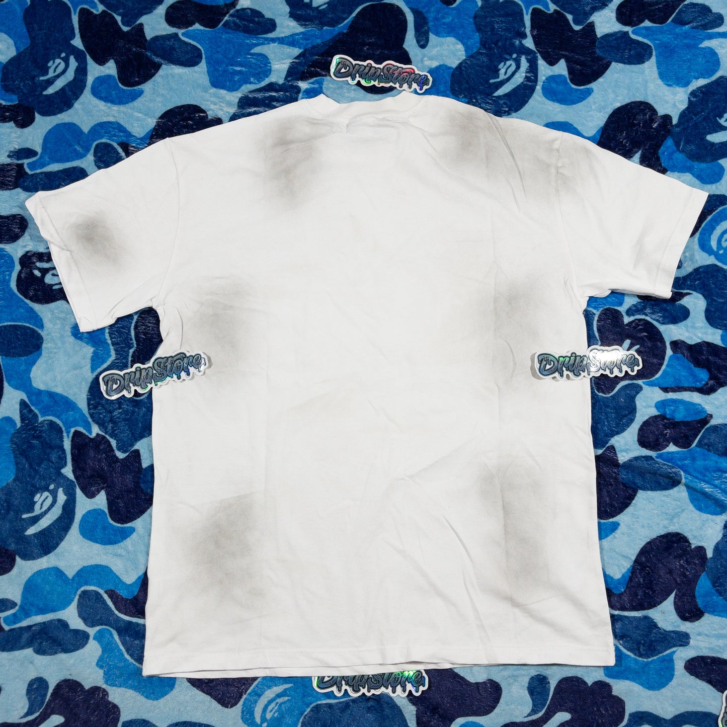Remera Vale Forever Godfather Black Bling Blanca