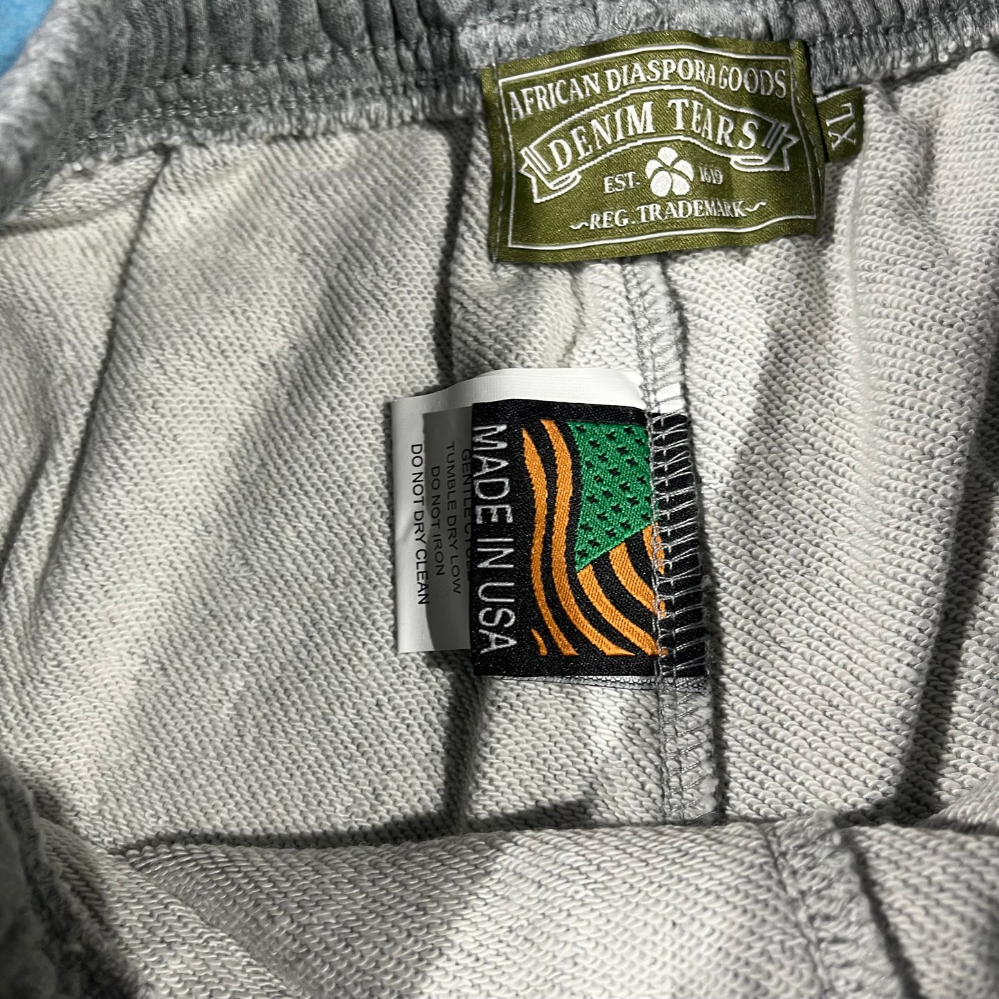 Short Denim Tears Gris XL