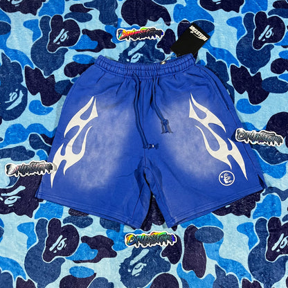 Short Hellstar Flame Azul M
