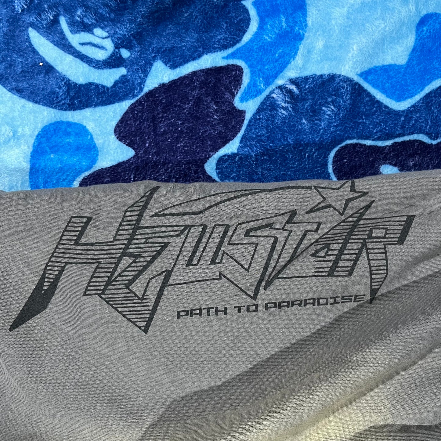 Short Hellstar Flame Gris M