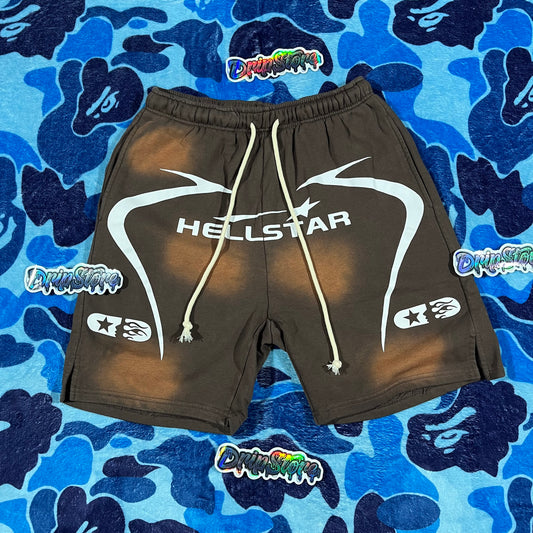 Short Hellstar Warm Up Marrón M
