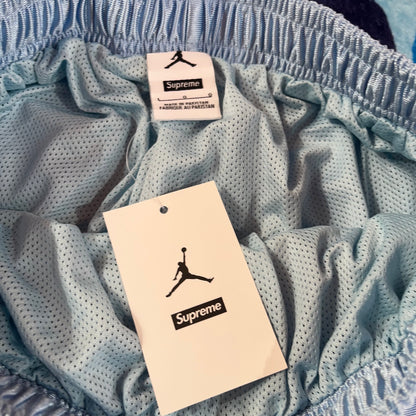 Short Supreme Jordan Warm Up Celeste
