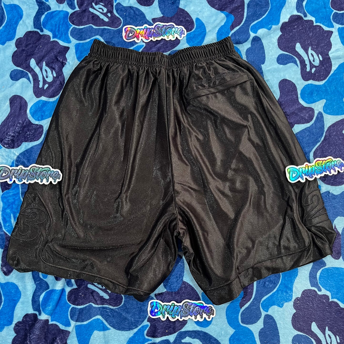 Short Supreme Jordan Warm Up Negro
