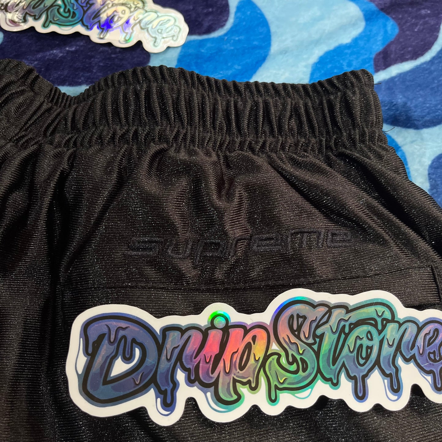 Short Supreme Jordan Warm Up Negro