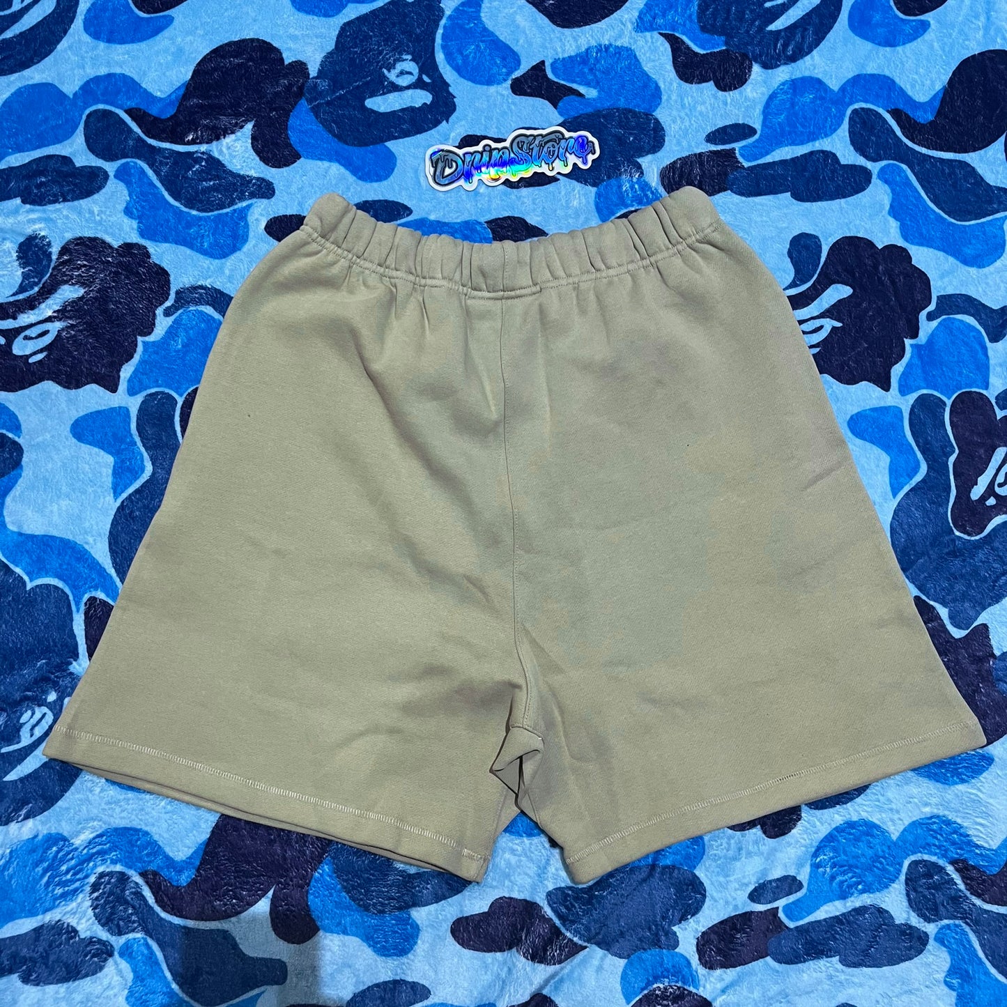 FEAR OF GOD ESSENTIALS SHORTS SEAFOAM