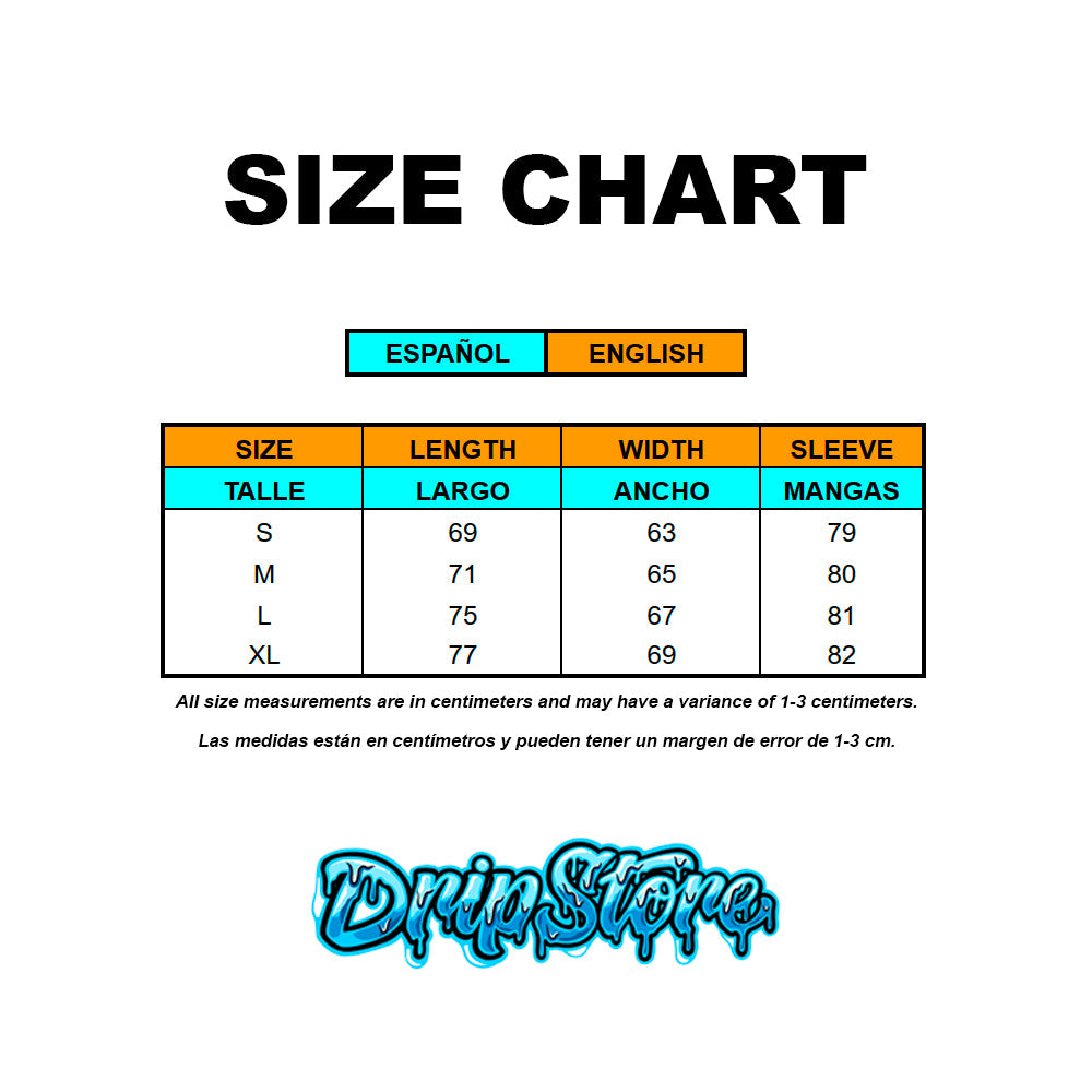 SIZE CHART ESSENTIALS