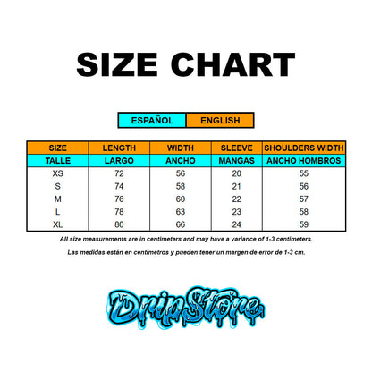 OFF WHITE SIZE CHART