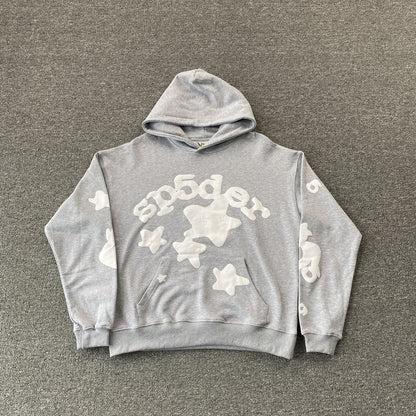sp5der-beluga-hoodie-dark-grey-heather-Drip Store Argentina