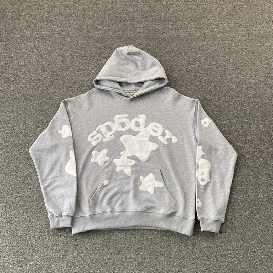 sp5der-beluga-hoodie-dark-grey-heather-Drip Store Argentina