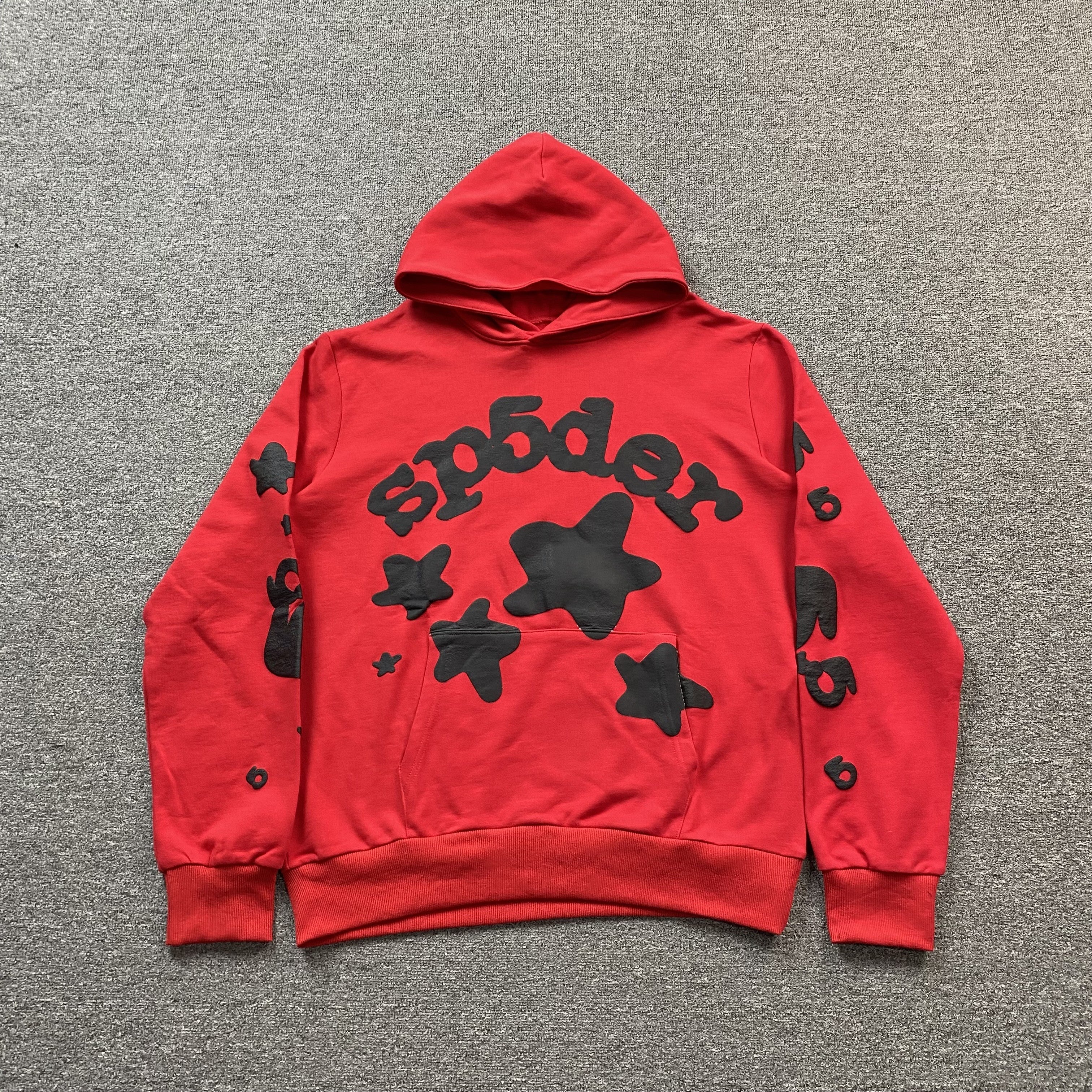 Buzo Sp5Der Spider Beluga Rojo - Drip Store Argentina