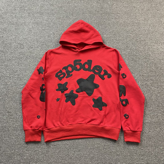 sp5der-beluga-hoodie-red-Drip Store Argentina
