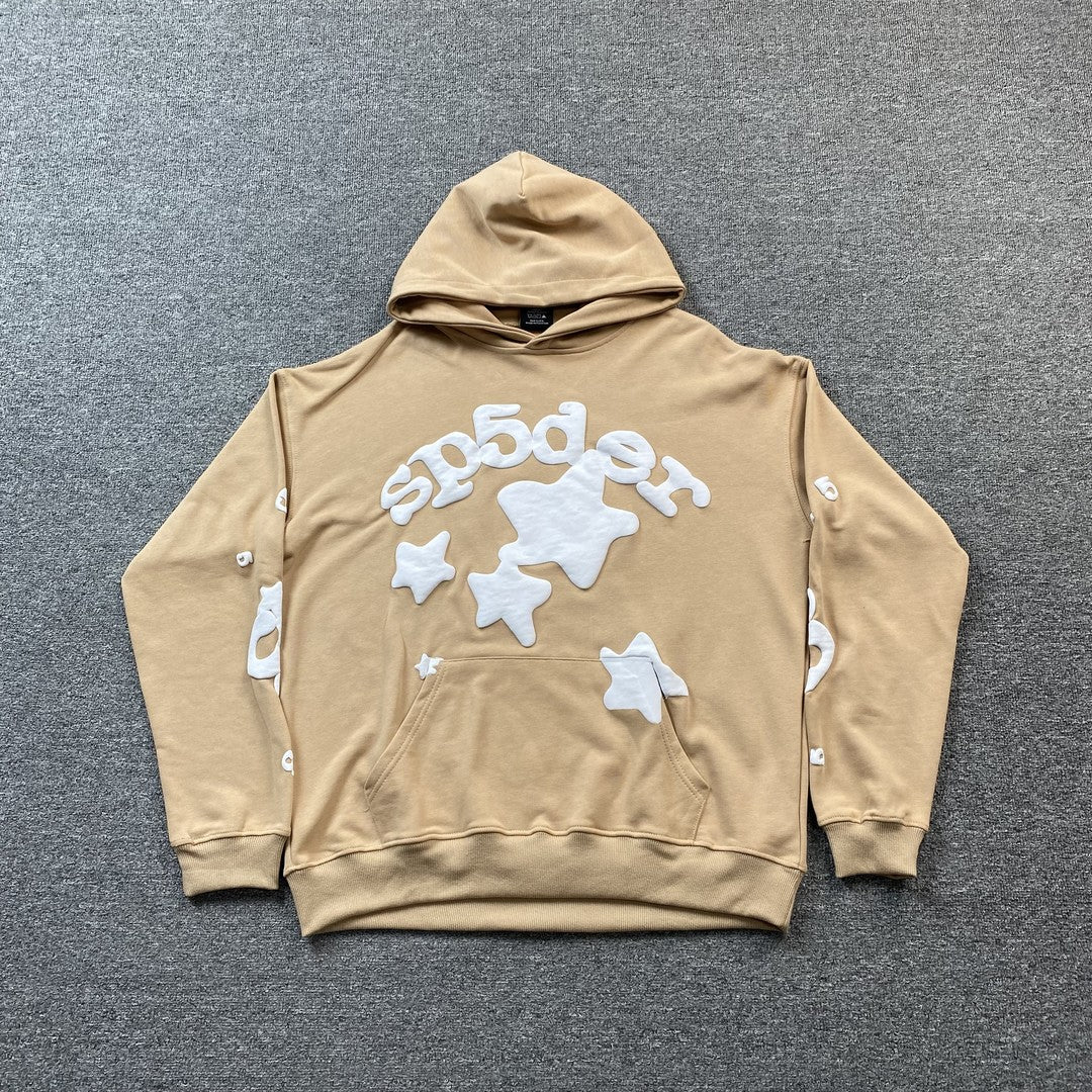 sp5der-beluga-hoodie-sand-Drip Store Argentina