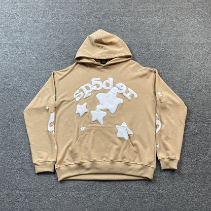 sp5der-beluga-hoodie-sand-Drip Store Argentina