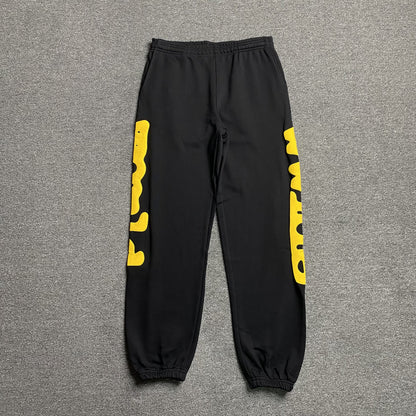 sp5der-beluga-sweatpants-onyx-yellow-Drip Store Argentina