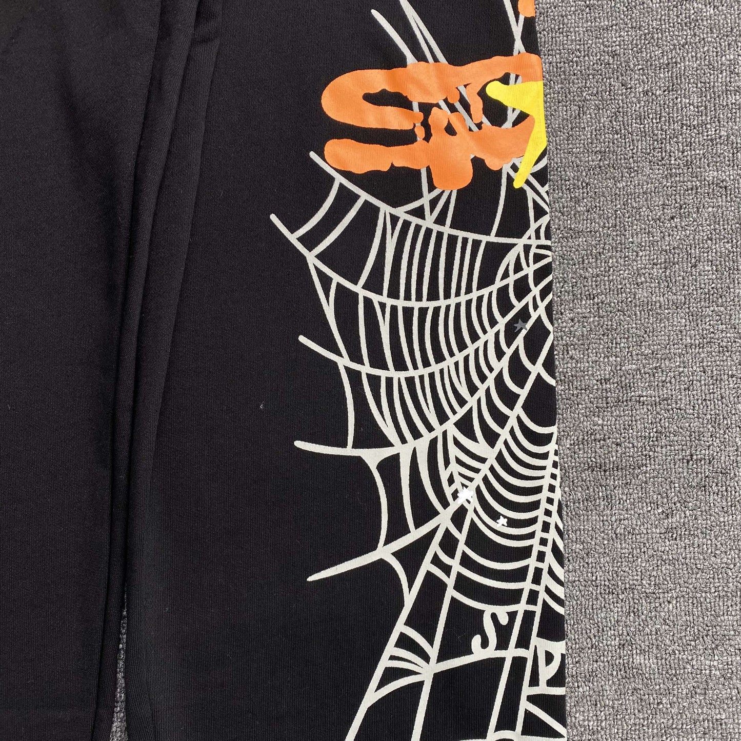 Pantalón Sp5der Heavy Web Negro