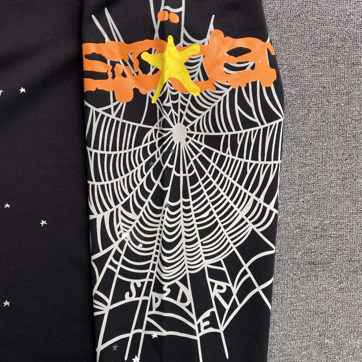 Pantalón Sp5der Heavy Web Negro