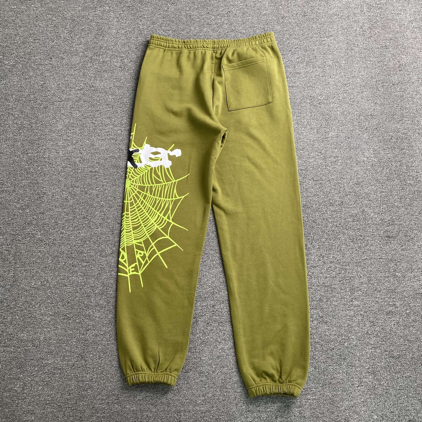 Pantalón Sp5der Heavy Web Verde