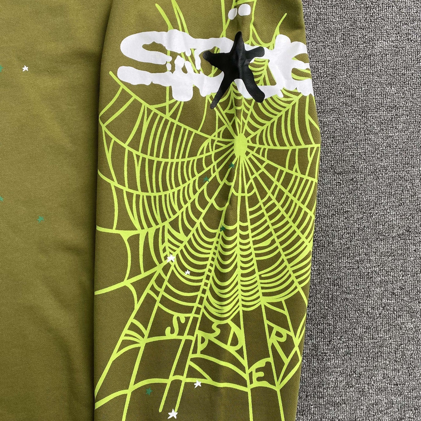 Pantalón Sp5der Heavy Web Verde
