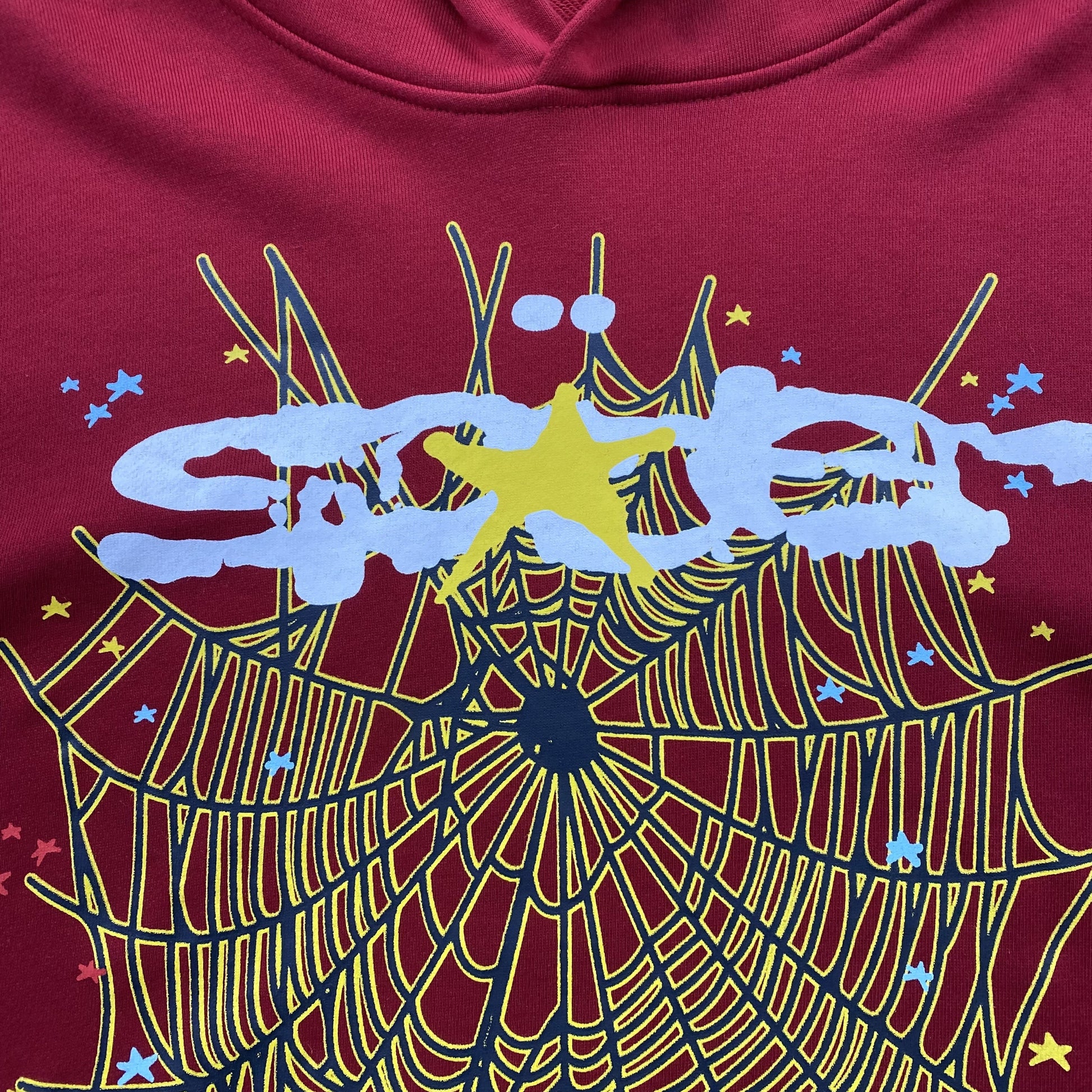 sp5der-logo-hoodie-maroon-4-Drip Store Argentina