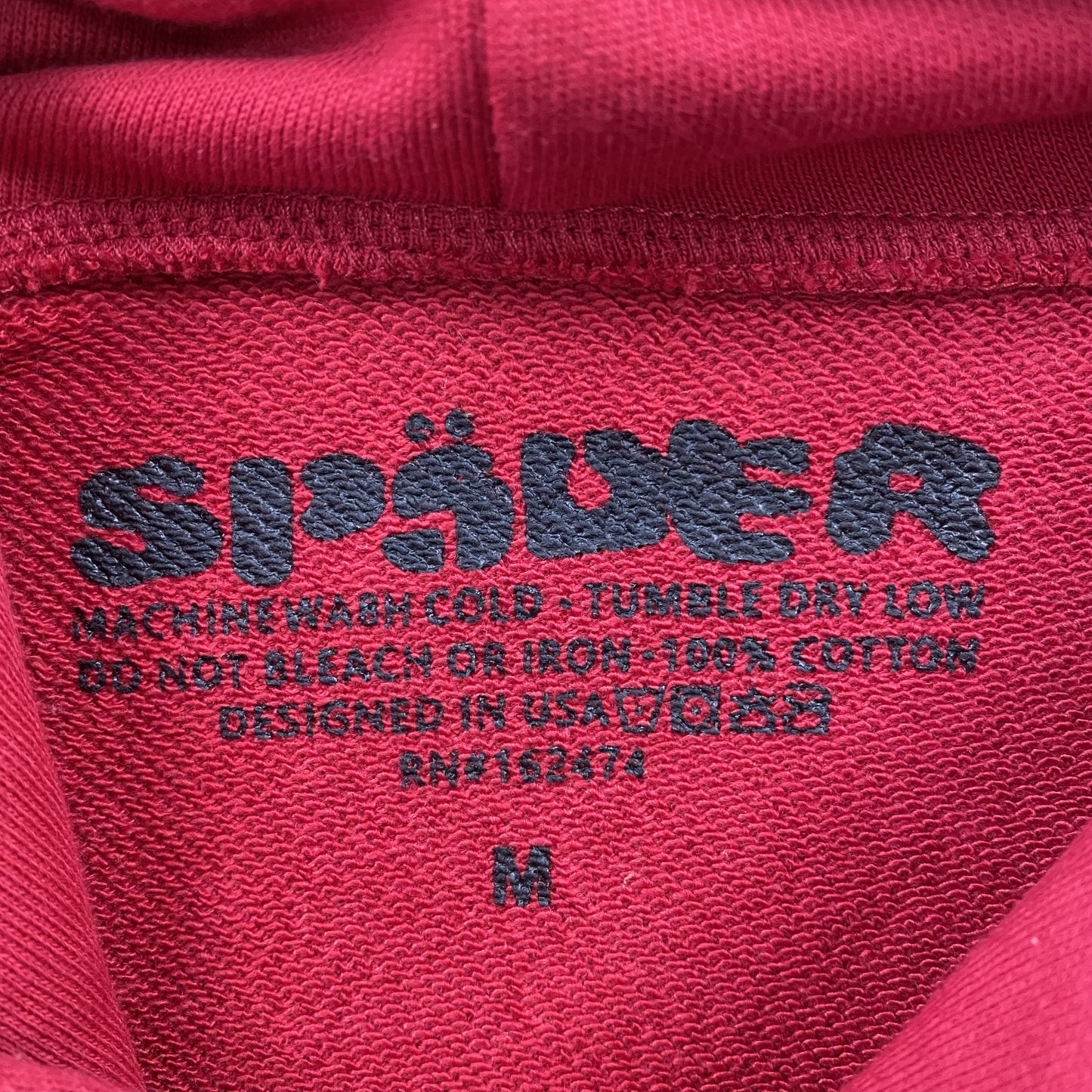 sp5der-logo-hoodie-maroon-7-Drip Store Argentina