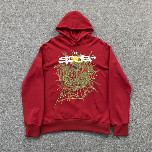 sp5der-logo-hoodie-maroon-Drip Store Argentina