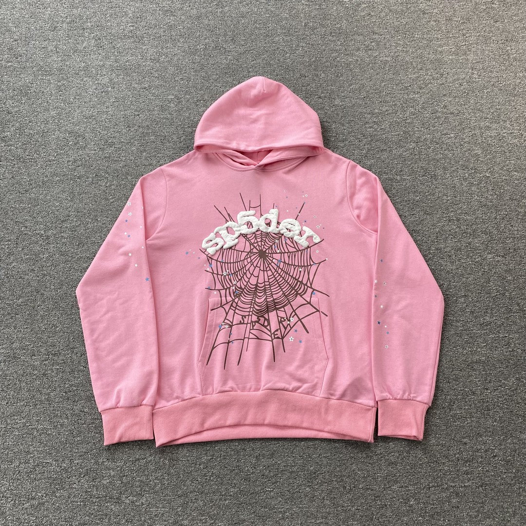sp5der-og-web-hoodie-pink-Drip Store Argentina