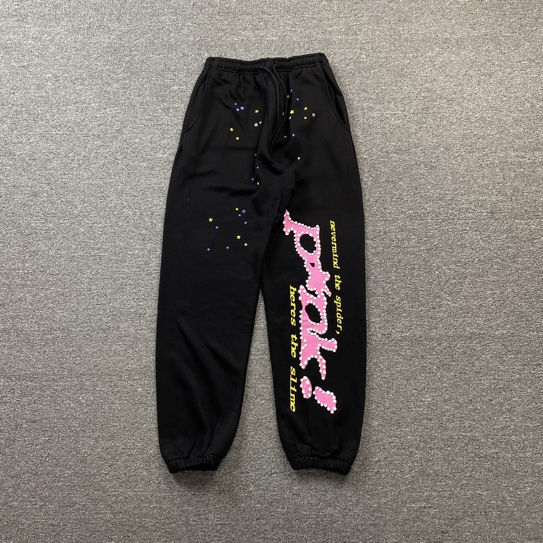 sp5der-pnk-sweatpants-black-Drip Store Argentina