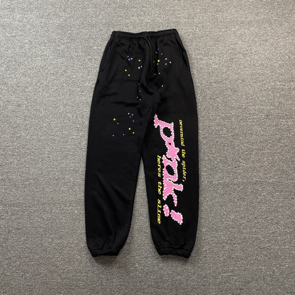 sp5der-pnk-sweatpants-black-Drip Store Argentina