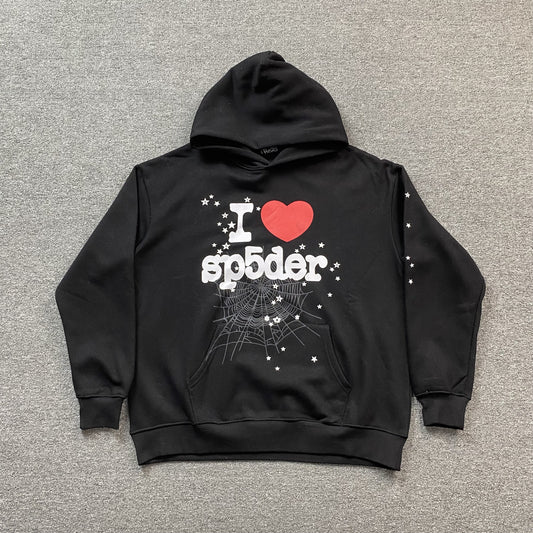 sp5der-souvenir-hoodie-black-Drip Store Argentina