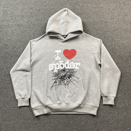 sp5der-souvenir-hoodie-grey-Drip Store Argentina