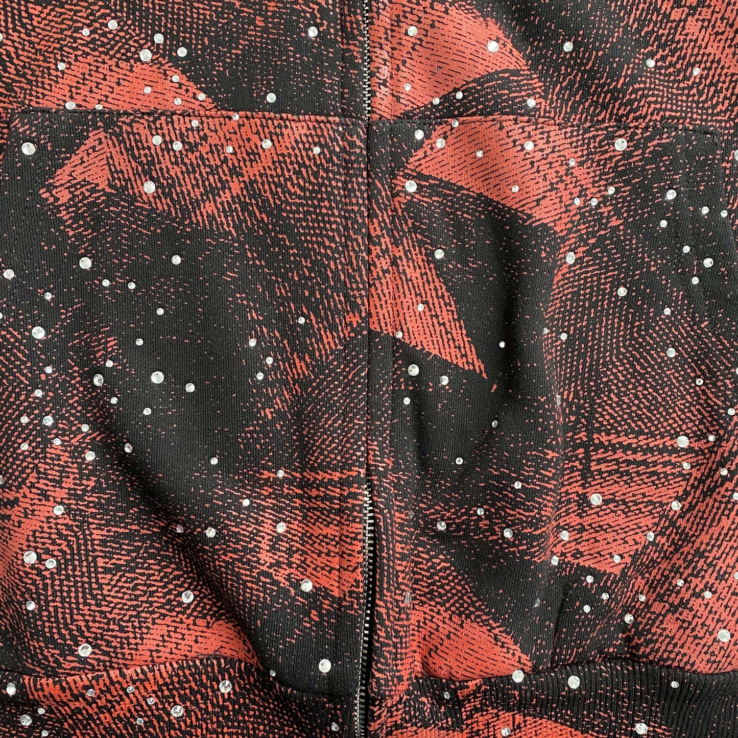 Campera Sp5Der Star Plaid Roja