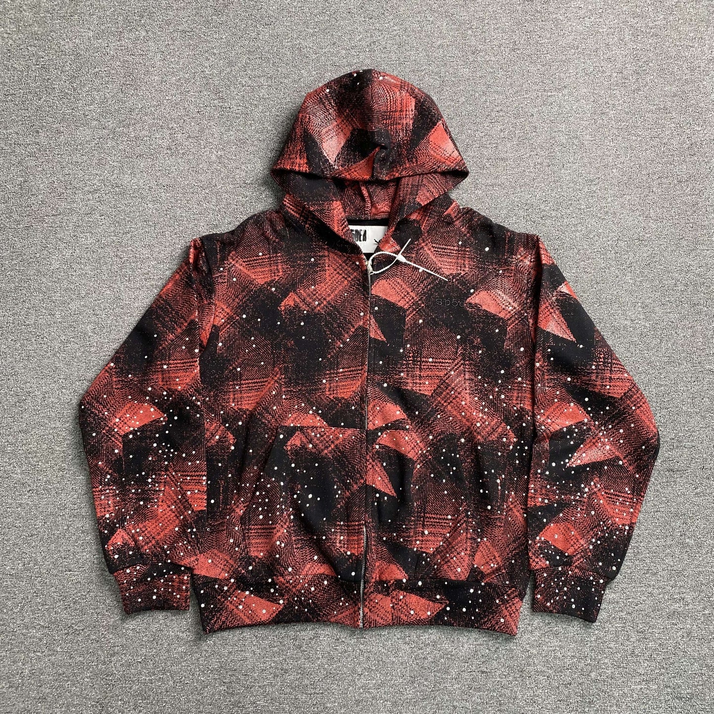 Campera Sp5Der Star Plaid Roja