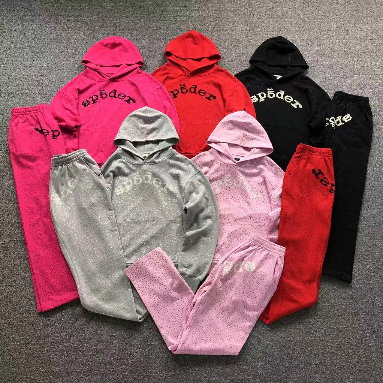 Pantalón Sp5der VVS Rosa