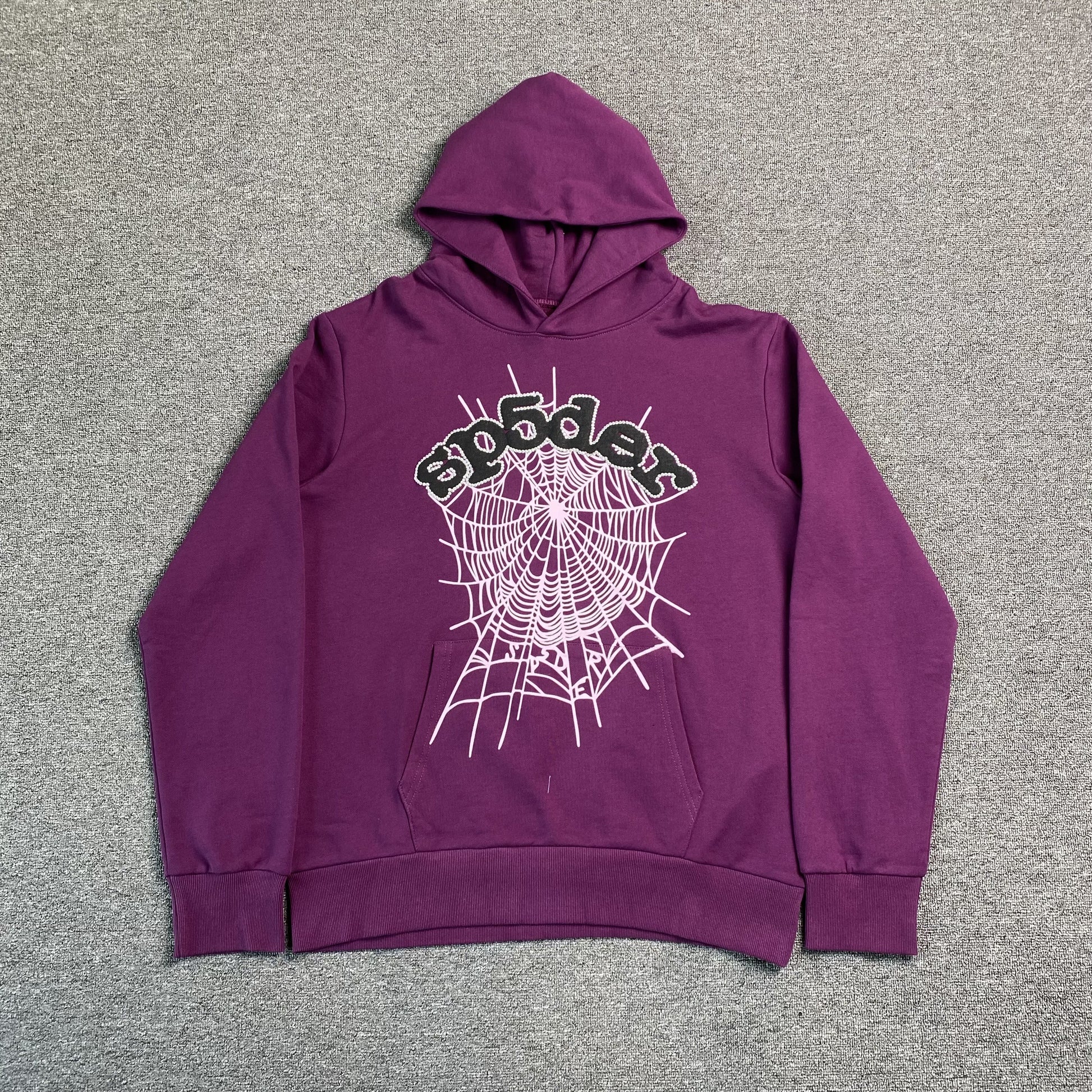 sp5der-web-hoodie-purple-Drip Store Argentina