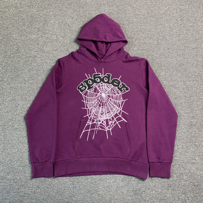 sp5der-web-hoodie-purple-Drip Store Argentina