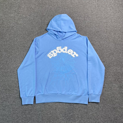 sp5der-web-hoodie-sky-blue-Drip Store Argentina