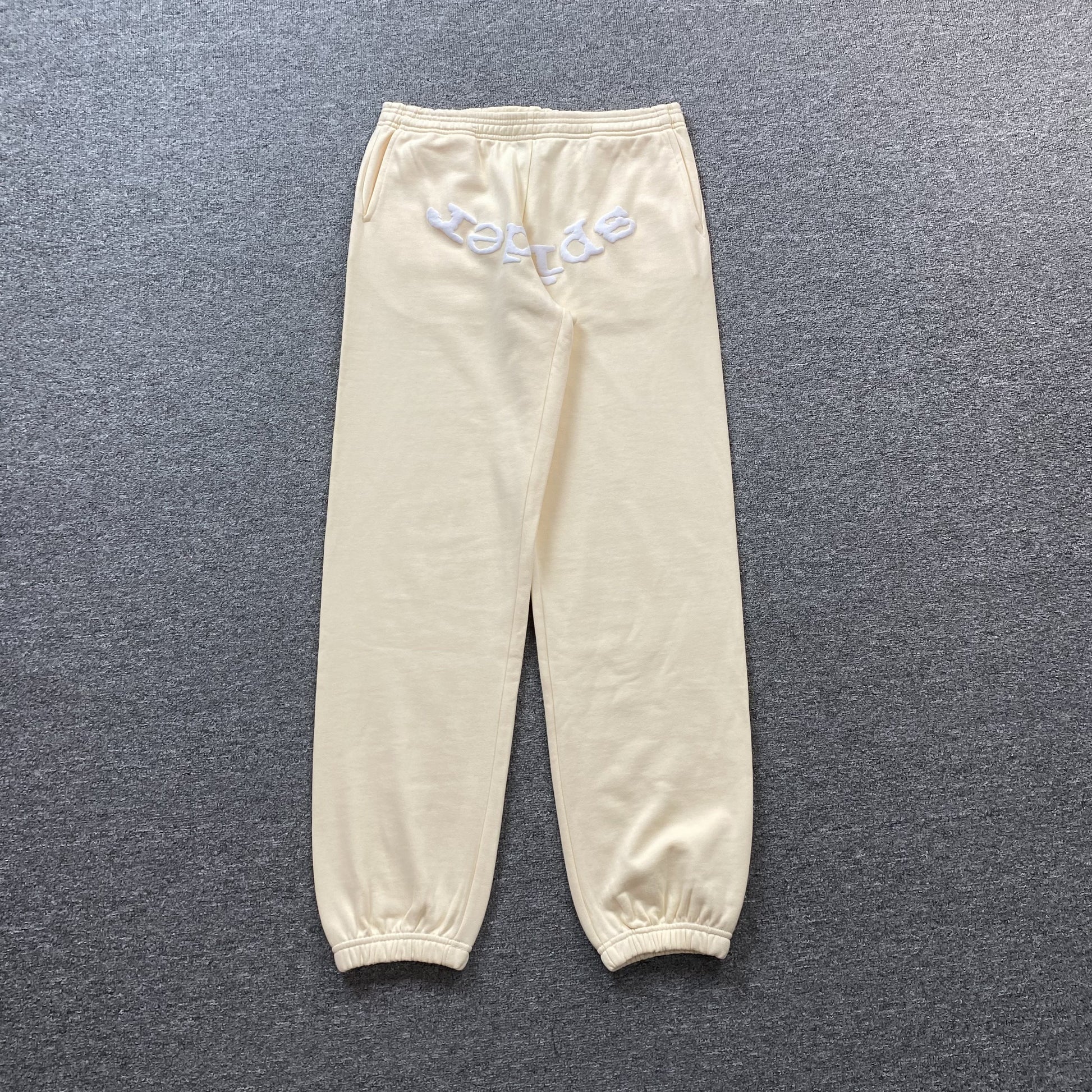 sp5der-web-sweatpants-beige-Drip Store Argentina