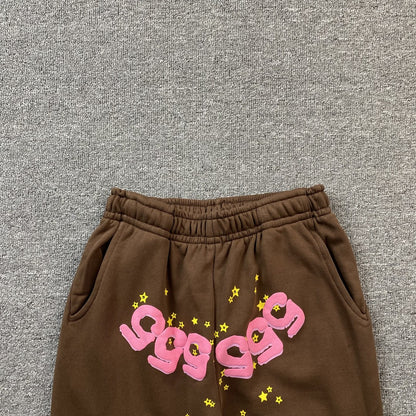 sp5der-web-sweatpants-brown-4-Drip Store Argentina