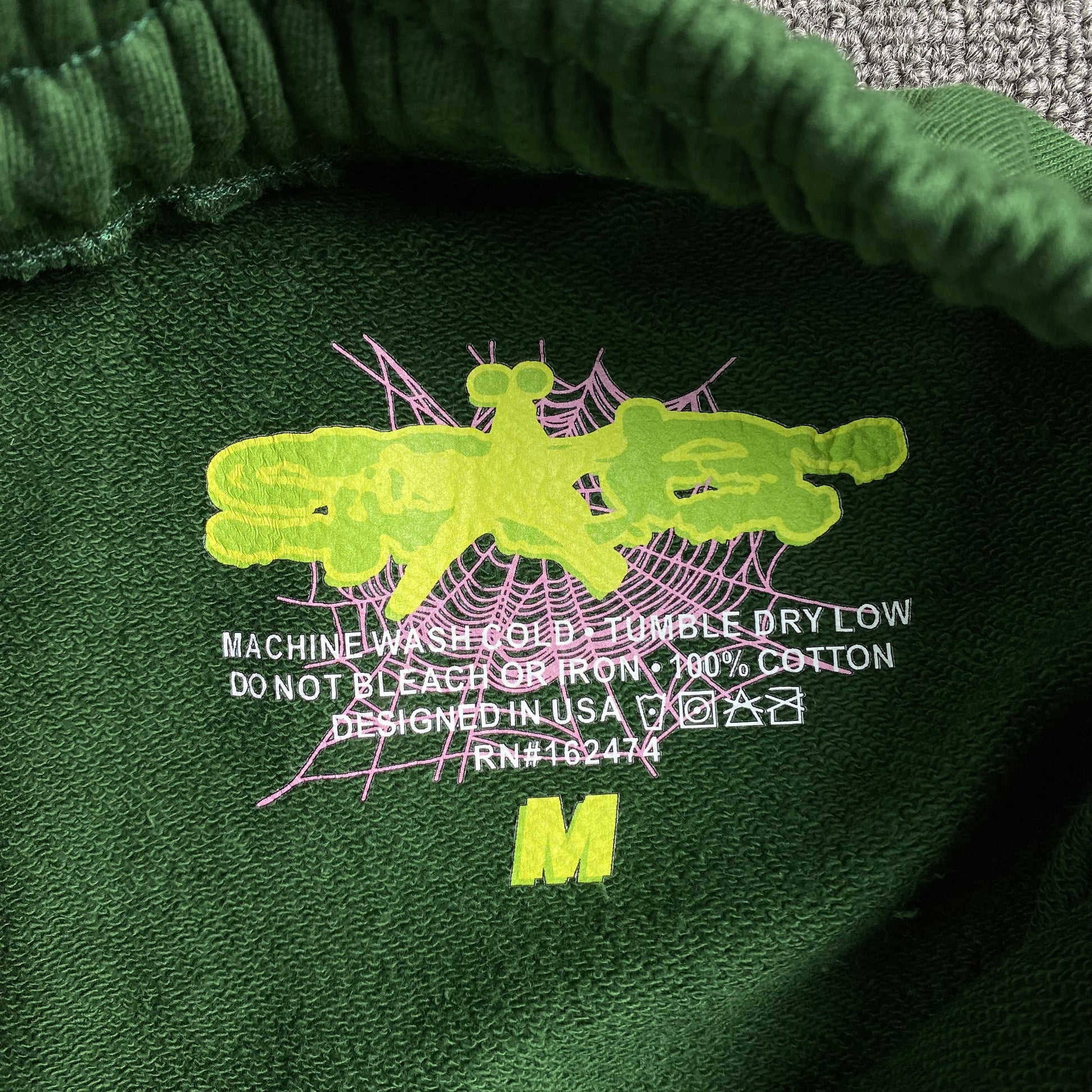 sp5der-web-sweatpants-hunter-green-5-Drip Store Argentina