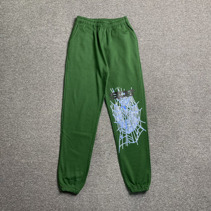 sp5der-web-sweatpants-hunter-green-Drip Store Argentina