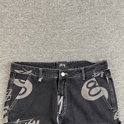 Jean Stussy 8 Ball Negro