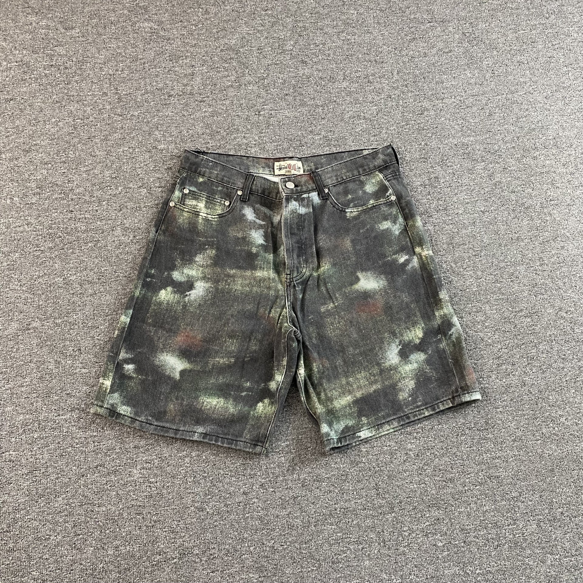 STUSSY Big Ol Jean Realtree Edge シ*吉様 Stussy Big Ol' Denim Short Realtree