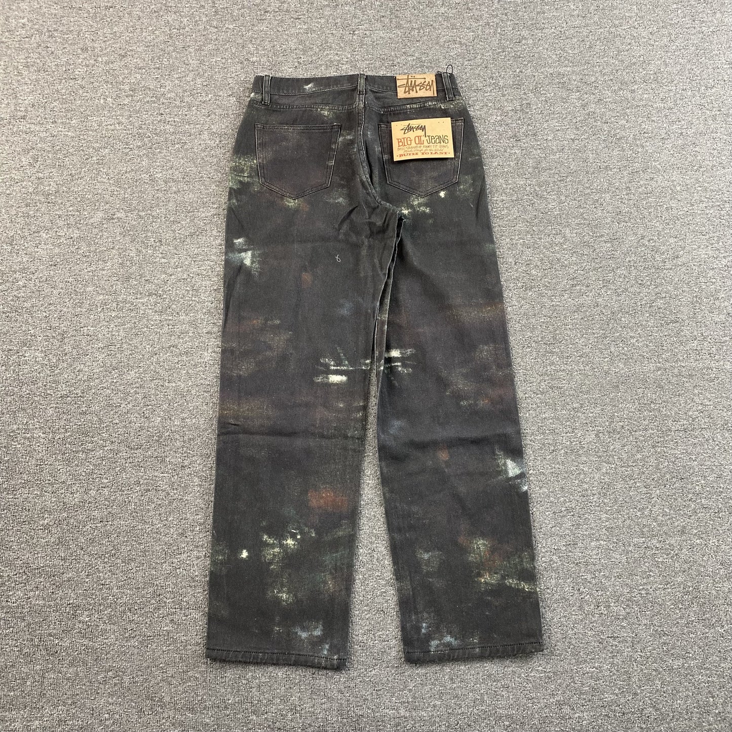 Jean Stussy Big Ol' Stenpat Camo