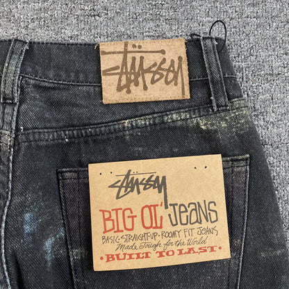 Jean Stussy Big Ol' Stenpat Camo