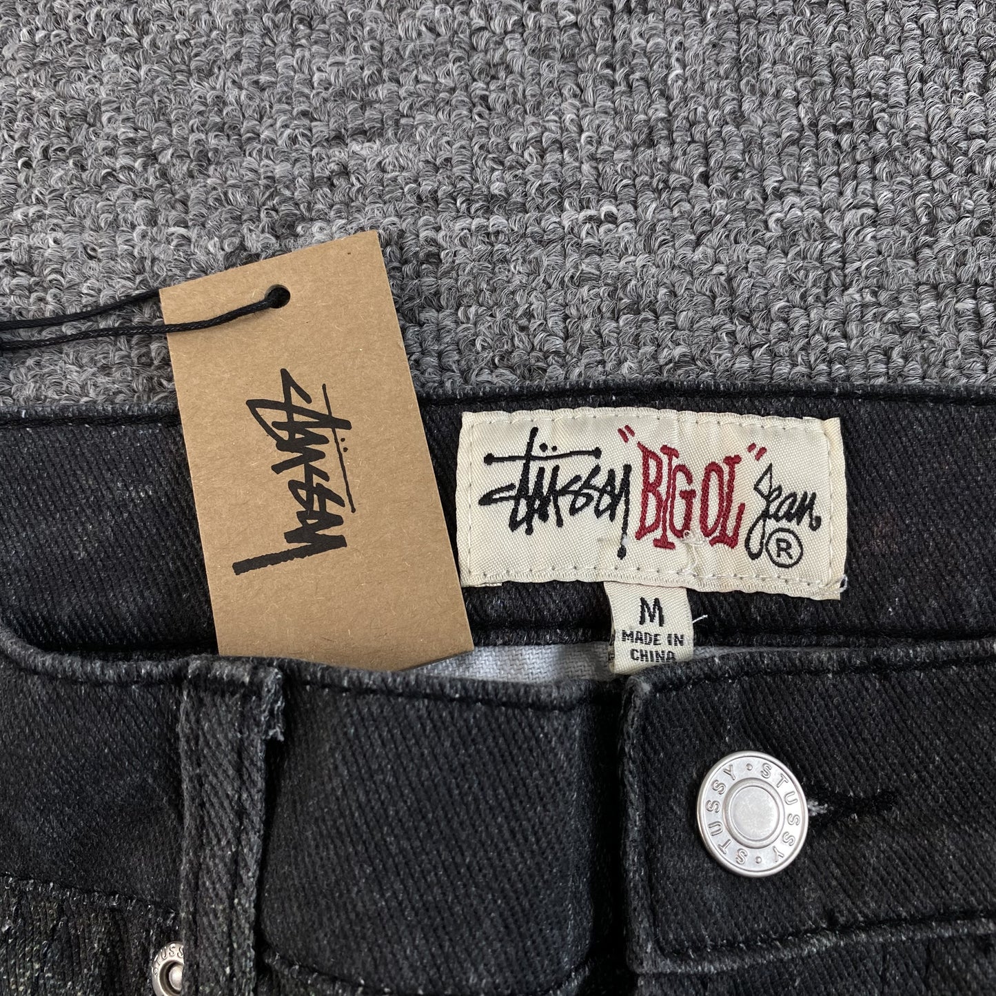 Jean Stussy Big Ol' Stenpat Camo