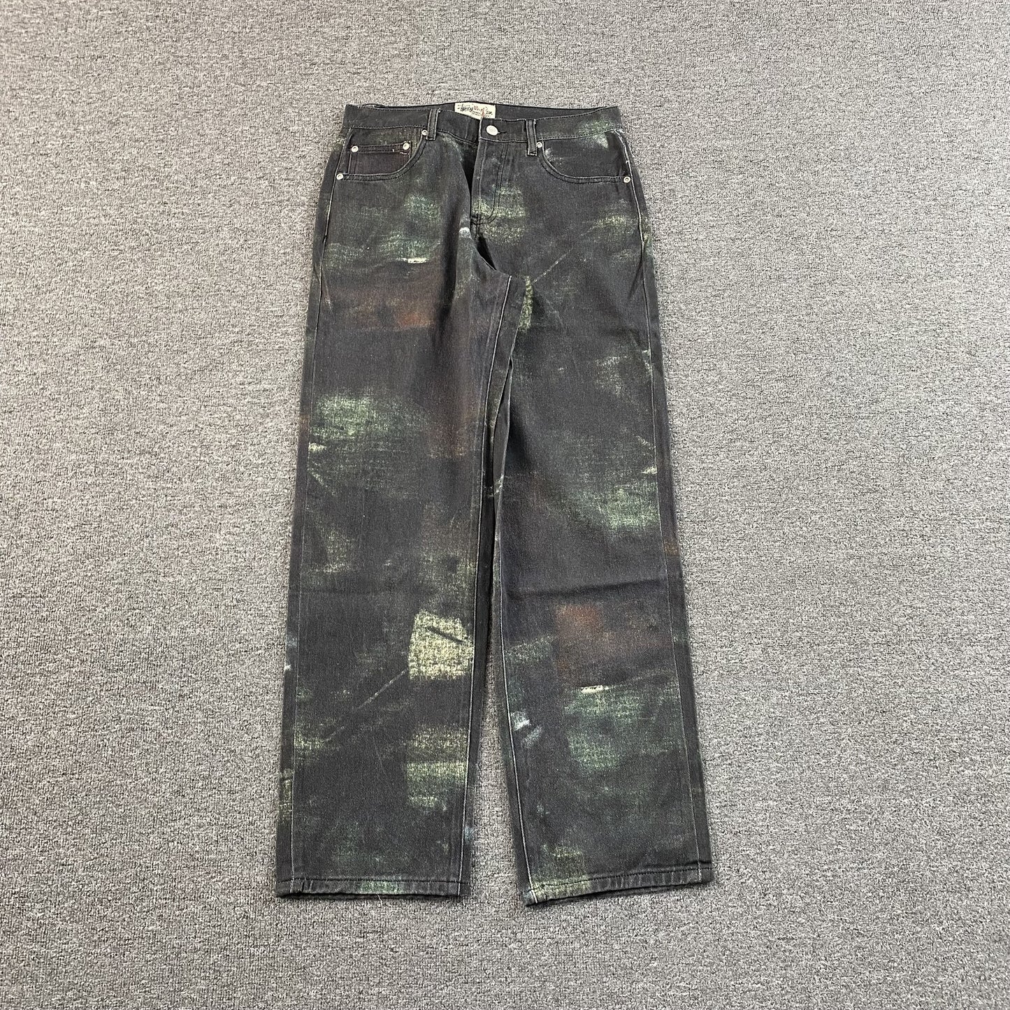Jean Stussy Big Ol' Stenpat Camo