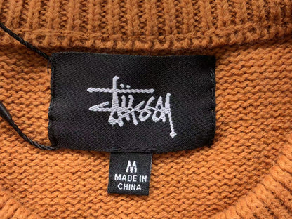 Sweater Stussy Surfman Icon Knit Marrón